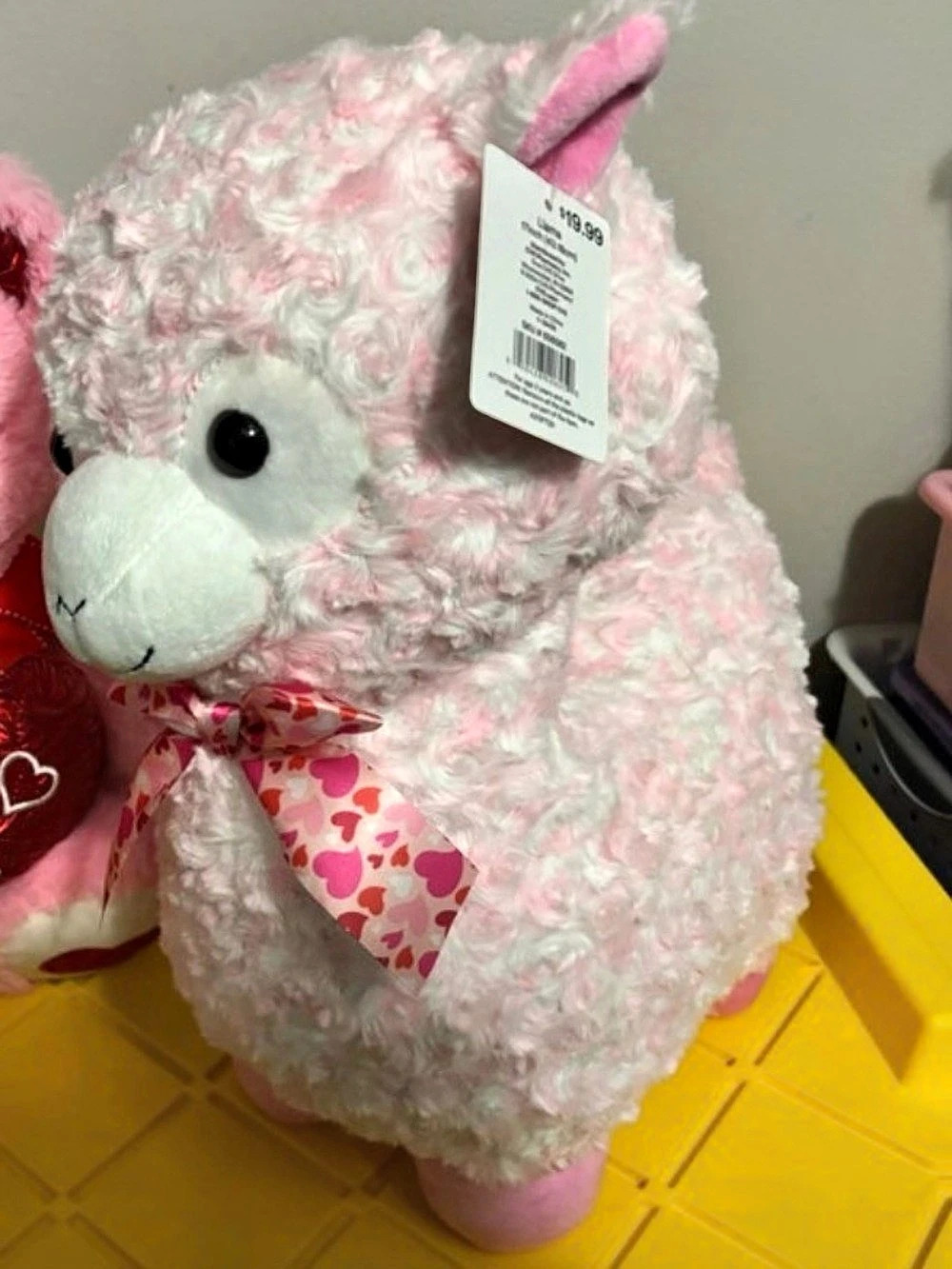 Llama Pink Plush NWT